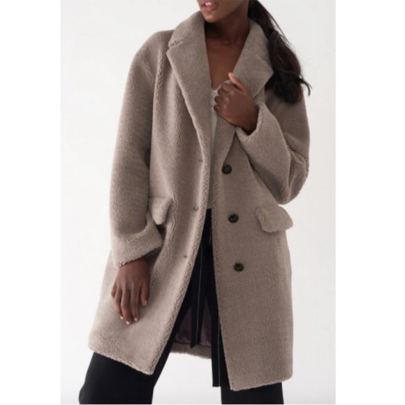 SOSKEN Oversized Teddy Coat - Picture 1 of 12